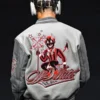 Ac Milan Grey Varsity Off-Pitch Jacket