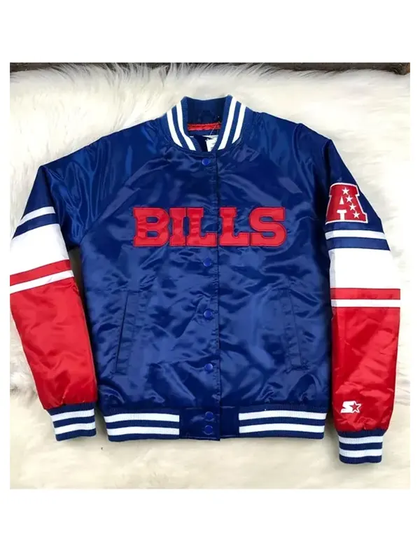 Buffalo Bills The Power Forward White Jacket