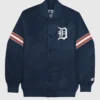 Detroit Tigers MLB Blue Varsity Jacket