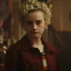 Hanna The Royal Hotel Julia Garner Red Jacket