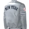 MLB New York Yankees Starter Gray Varsity Bomber Jacket