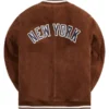 MLB New York Yankees Suede Bomber Jacket