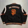 MLB San Francisco Giants Black Bomber Jacket