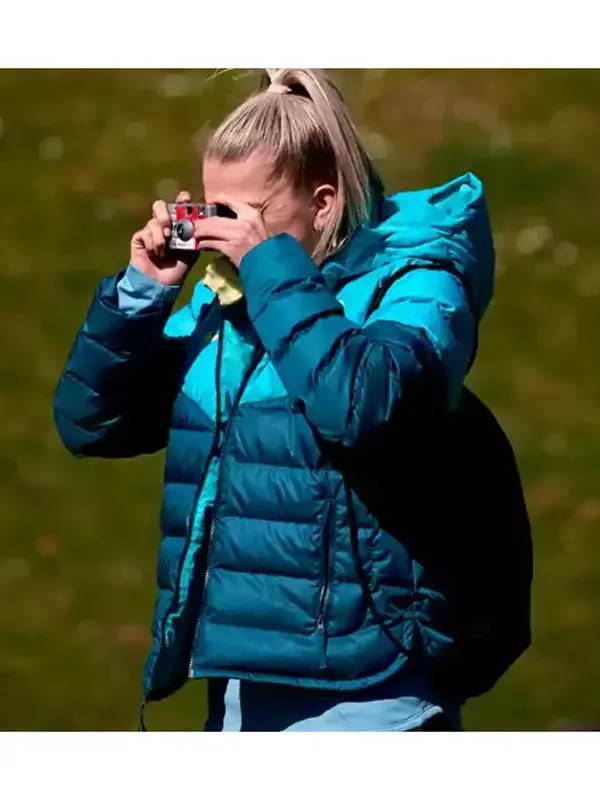 Matildas Puffer Blue Jacket