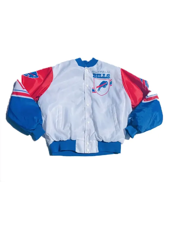 Ovo x NFL Buffalo Bills Varsity Jacket Blue