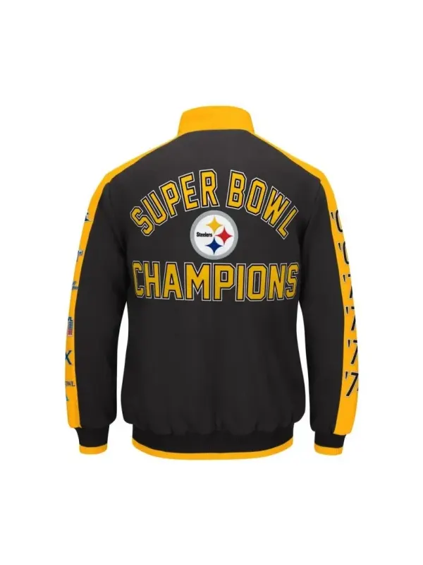 Pittsburgh Steelers GIII Green Campfire Zip Jacket