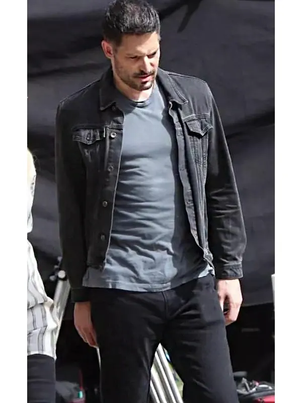 Joe Manganiello Black Denim Jacket