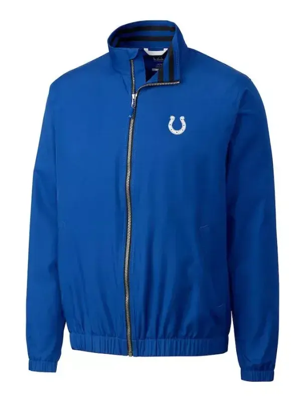 Indianapolis Colts Royal Blue Bomber Jacket