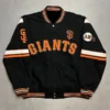 San Francisco Giants MLB Black Bomber Jacket