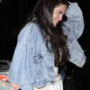 Selena Gomez Oversized Blue Jean Jacket