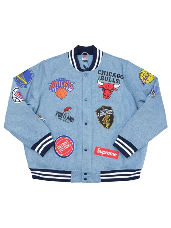 Supreme Nba Varsity Jacket