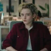 The Royal Hotel Julia Garner Red Jacket