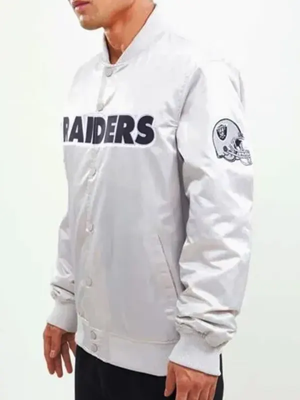 NFL Raiders Mash Up Black Jacket