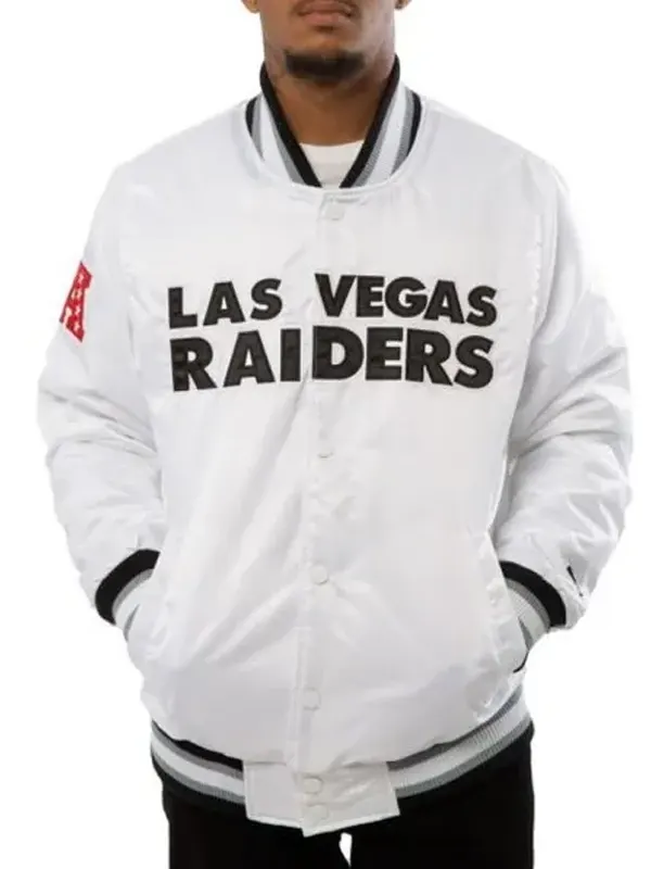 NFL Raiders Mash Up Black Jacket