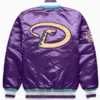 Arizona Diamondbacks Starter Jacket Purple