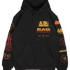 Bad Omens Sharingan Black Hoodie