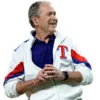 2023 World Series George W Bush Texas Rangers White Jacket