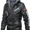 Harley Davidson Motorcycle Hooded Jacket