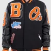 Baltimore Orioles Varsity Jacket Black