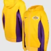 Los Angeles Lakers Yellow Hoodie