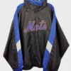 SNL Pete Davidson Mets Jacket Blue