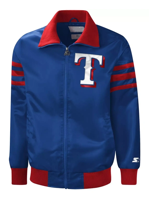 Texas Rangers Jacket | Texas Rangers Blue Jacket