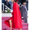 2023 Horse Guard Parade Kate Middleton Red Bow Coat