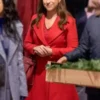 Lacey Chabert A Merry Scottish Christmas Red Coat