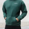 Blakely Dark Green Pullover Hoodie