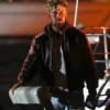 Colt Seavers The Fall Guy 2024 Ryan Gosling Black Leather Jacket