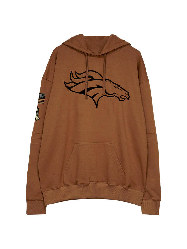 Broncos military clearance hoodie