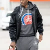 Detroit Pistons x Todd Patrick Grey Pullover Hoodie