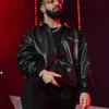 Drake Amici Voilente Leather Jacket