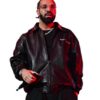 Drake Amici Voilente Leather Jacket