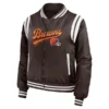 Trendy Erin Andrews Cleveland Varsity Jacket