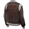 Erin Andrews Cleveland Varsity Jacket