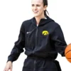 Women's Iowa Hawkeyes Black Hooded Jacket