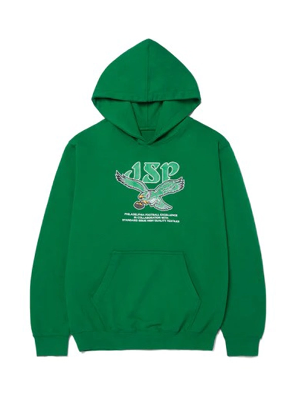 JSP Philadelphia Eagles Retro Kelly Green Hoodie