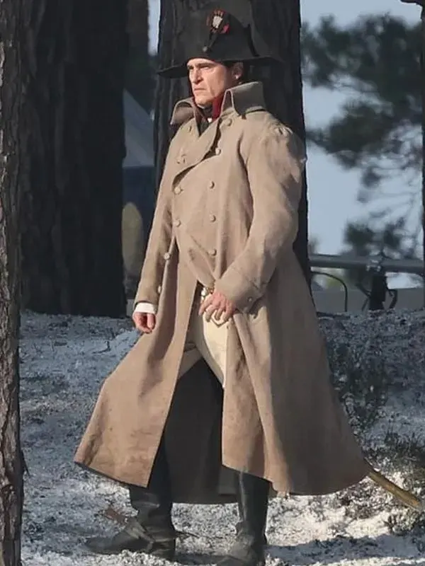 Joaquin Phoenix Napoleon Trench Coat Where Fashion Dreams Come True