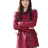 Madame Web Dakota Johnson Leather Coat