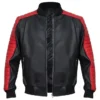 Miami Vice Stunt Team Ryan Gosling Black Leather Jacket