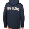 New Orleans Pelicans Blue Zip-Up Hoodie