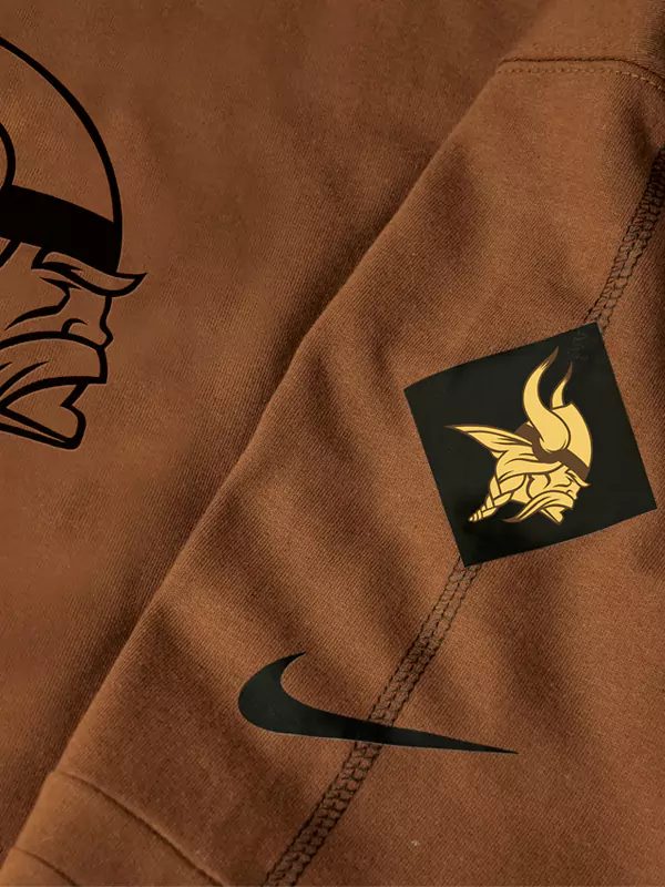 Vikings salute to online service hoodie