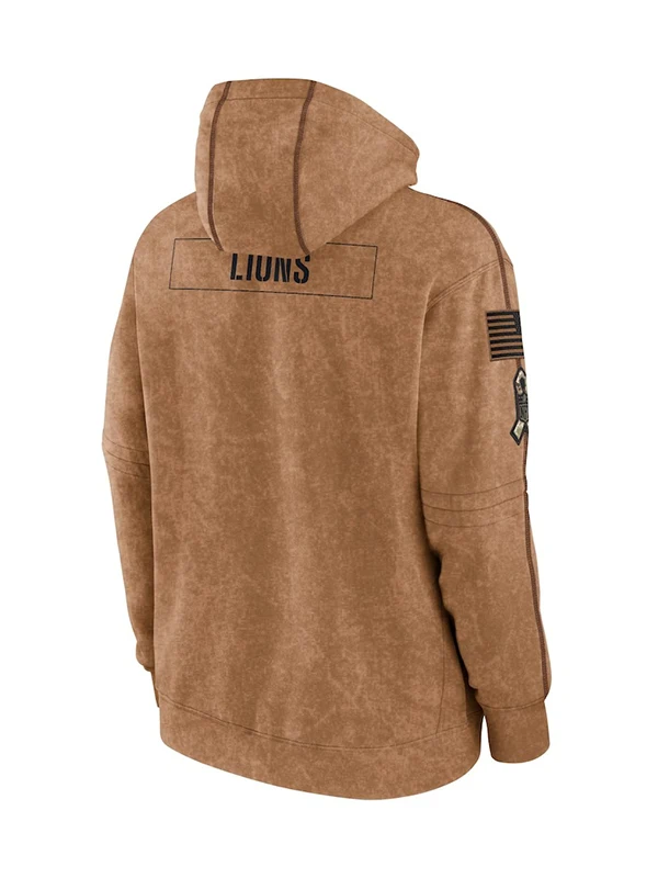 Detroit Lions Salute To Service Hoodie