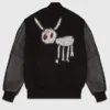 OVO For All The Dogs Varsity Jacket Black