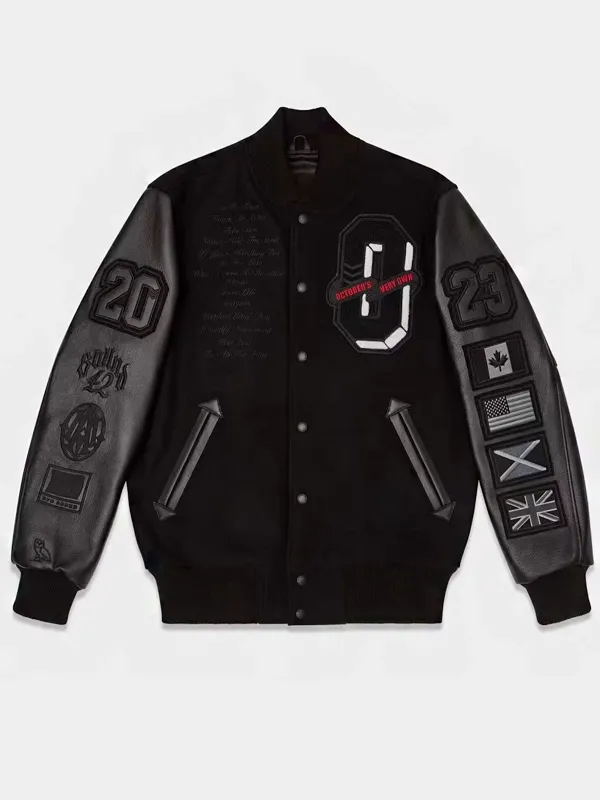 OVO For All The Dogs Varsity Jacket