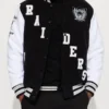 Recreation – AFL Oakland Raiders 1960 Black and White Varsity Jacket