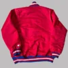 Philadelphia Sixers Bomber Jacket Red