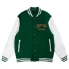 Death Row Records Green Paisley Varsity Jacket