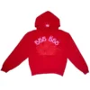 Spider Worldwide Red Angel Number 555 Hoodie